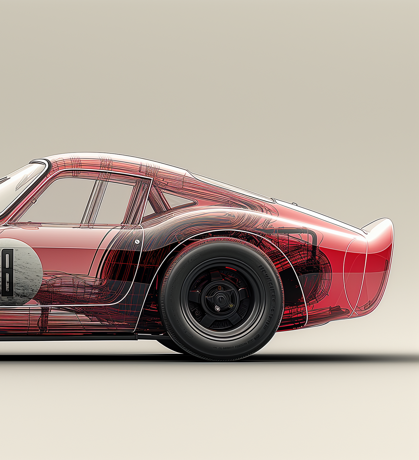 TRANSPARENCY - GTO '62 RACE TRANSPARENCY