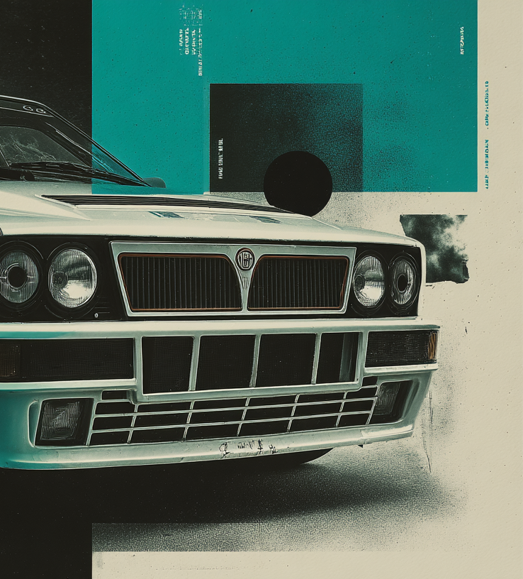 STREET ART - INTEGRALE RETRO STYLE BICOLOUR