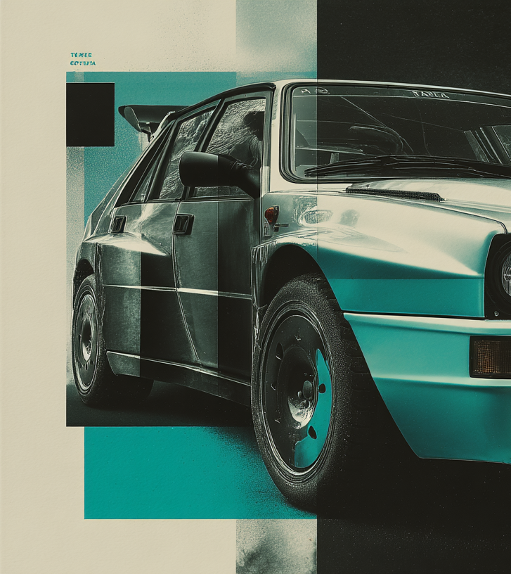 STREET ART - INTEGRALE RETRO STYLE BICOLOUR