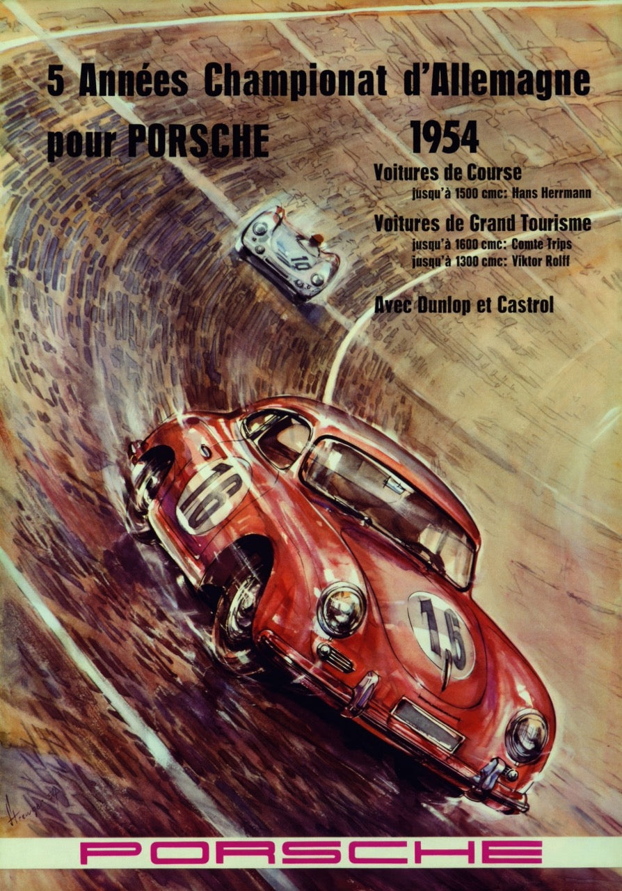 1954 - PORSCHE GERMAN CHAMPIONSHIP