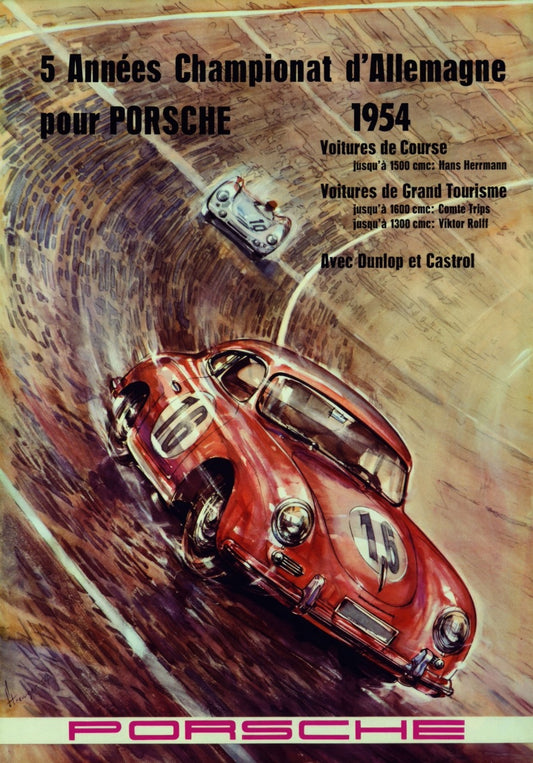 1954 - PORSCHE GERMAN CHAMPIONSHIP