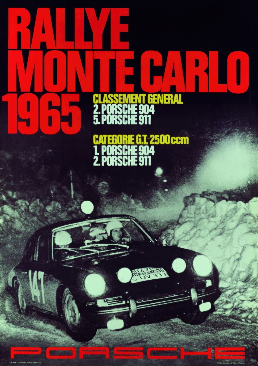 1965 - RALLY DI MONTE CARLO
