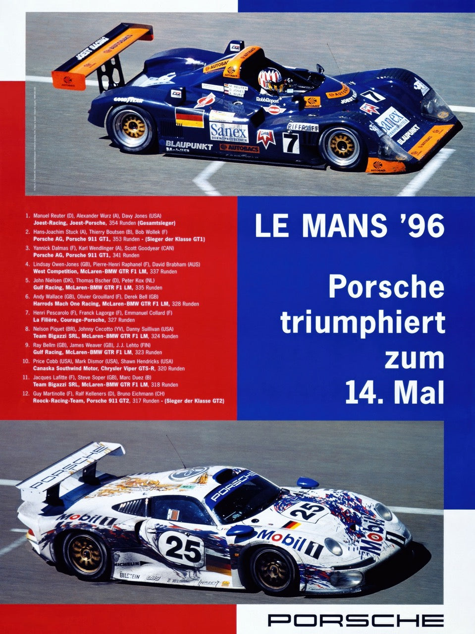 1996 - 24H DU LE MANS