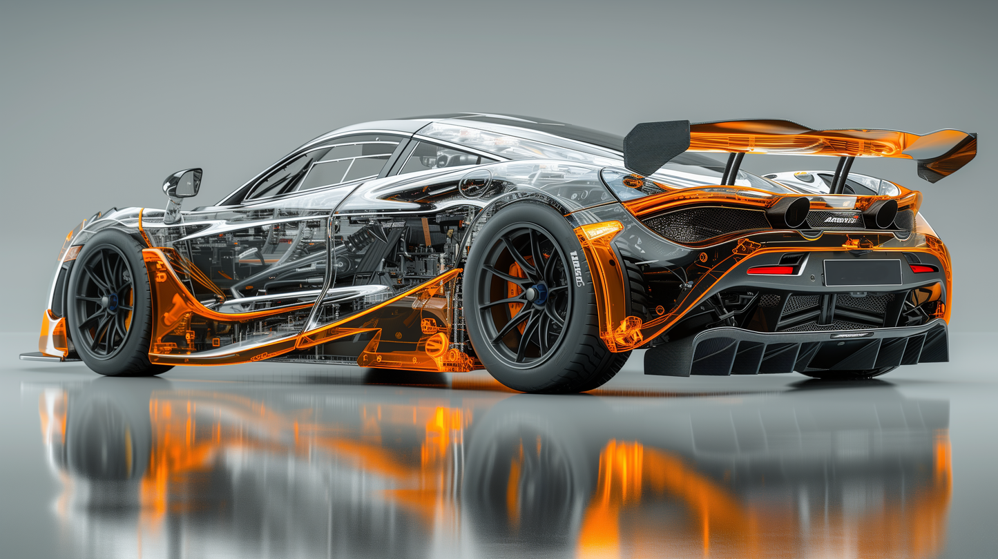 TRANSPARENCY - 720S ORANGE POWER