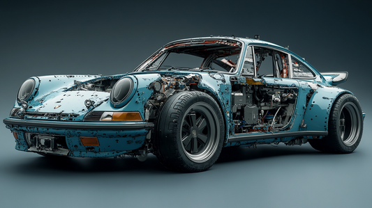 REALISTIC -BLUE CARRERA DISMOUNTED