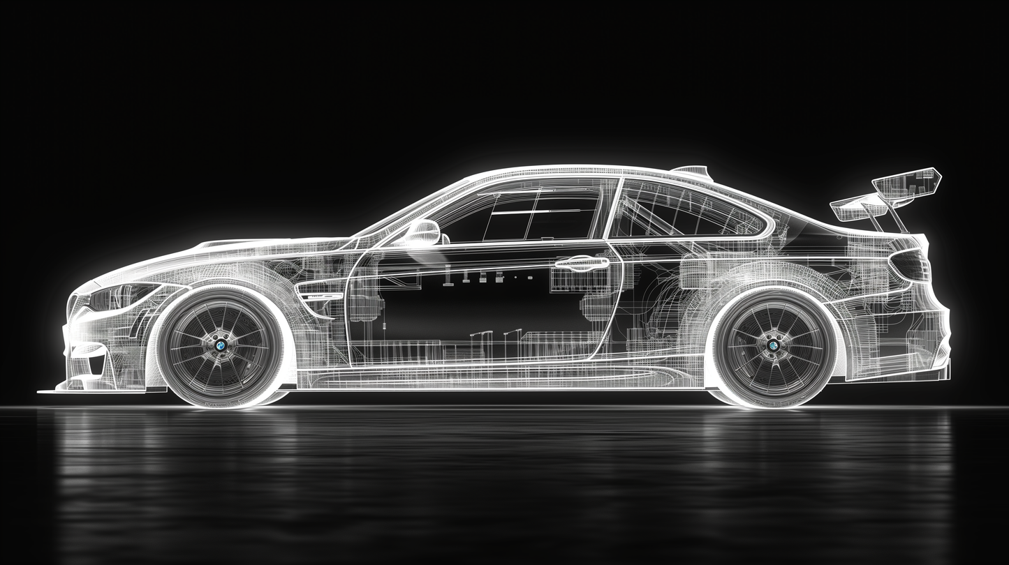 XRAY - M3_E92 RACE ANATOMY