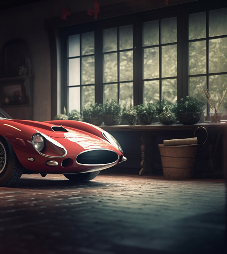 REALISTIC - GTO '62 IN A FRENCH GARAGE