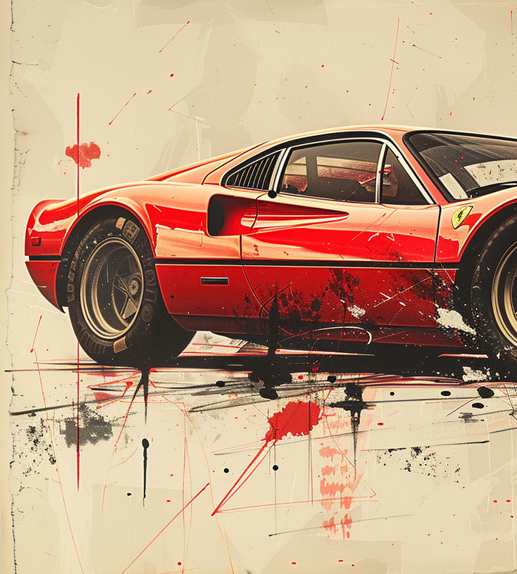 STREET ART - 208GTB