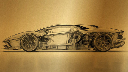 LAMBORGHINI AVENTADOR LP780-4 GOLD EDITION