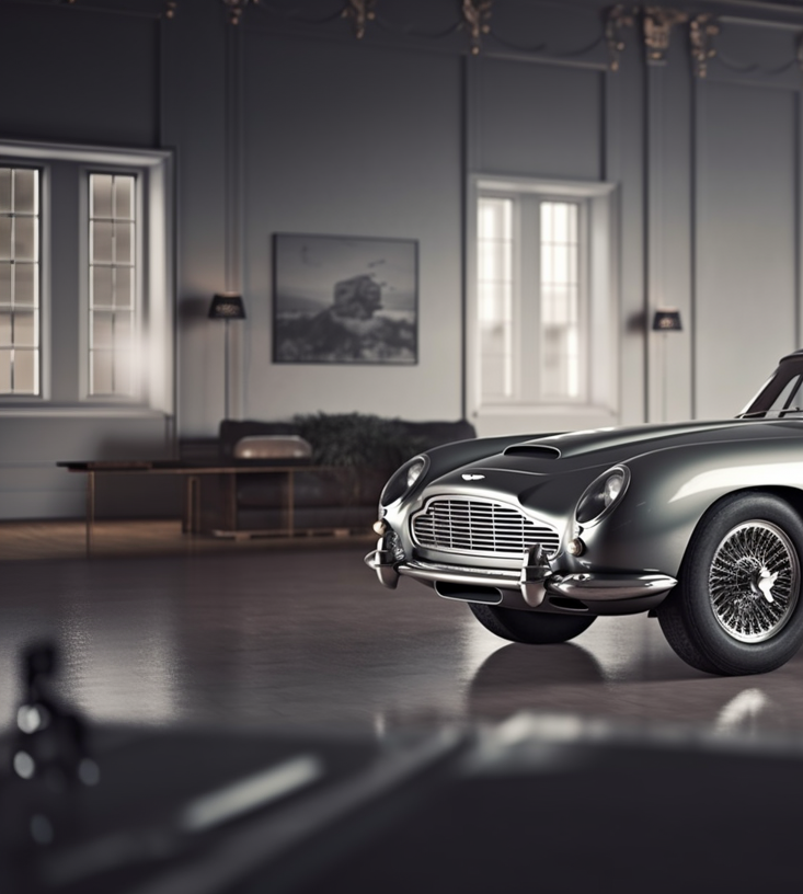 REALISTIC - A.M. DB5 -1965 IN A BRITISH HOME