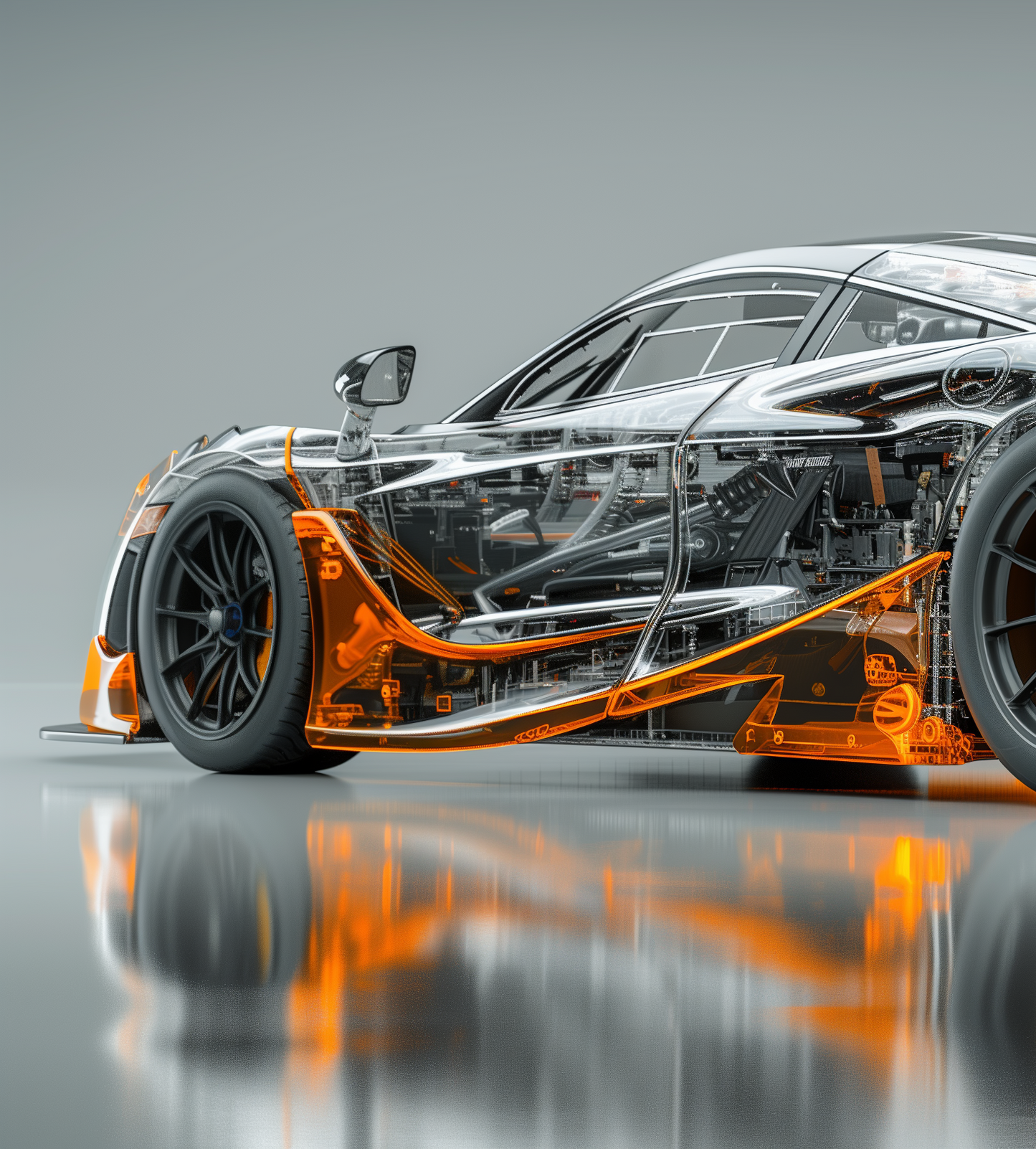 TRANSPARENCY - 720S ORANGE POWER