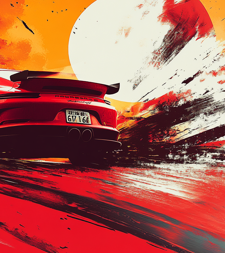 ORIENTAL - RED GT3 TOKIO POWER