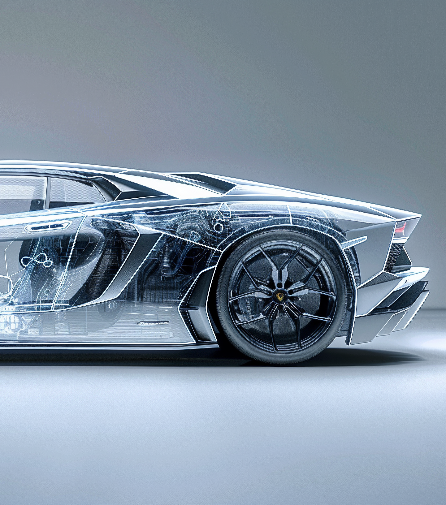 TRANSPARENCY HURACAN CRYSTAL