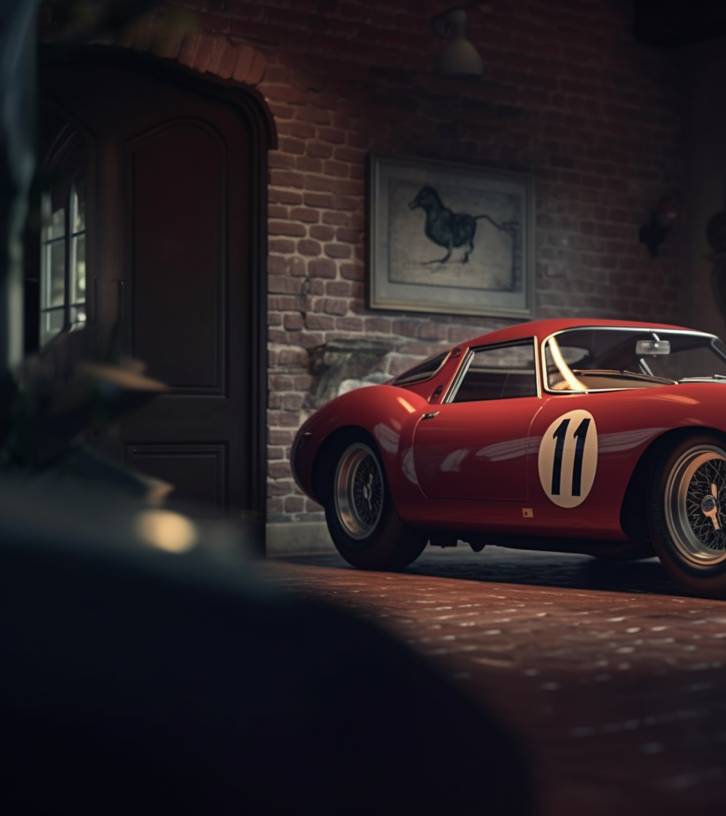 REALISTIC - GTO '62 IN A FRENCH GARAGE