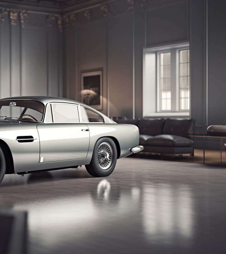 REALISTIC - A.M. DB5 -1965 IN A BRITISH HOME