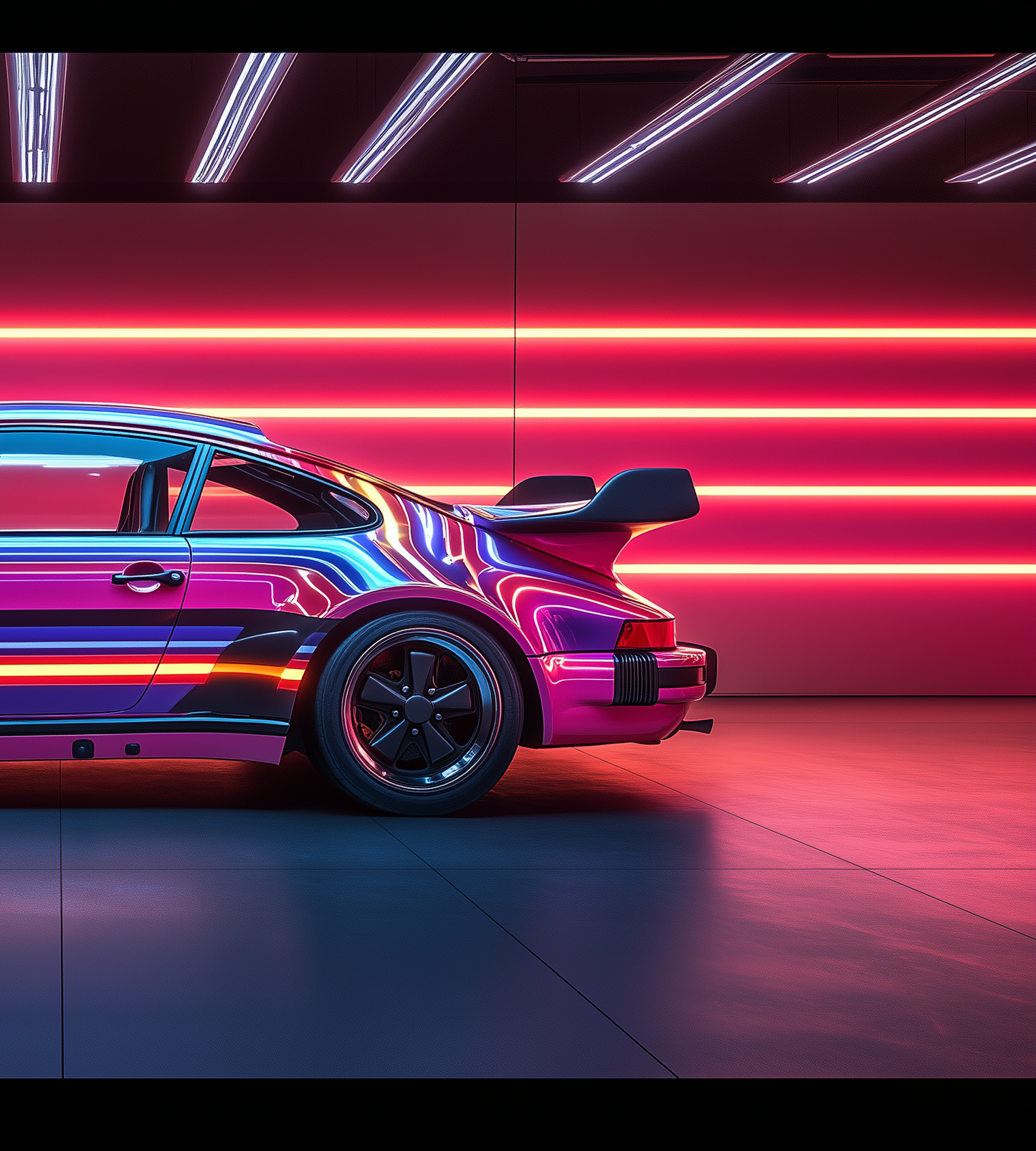 NEON - 911 TURBO GARAGE 2