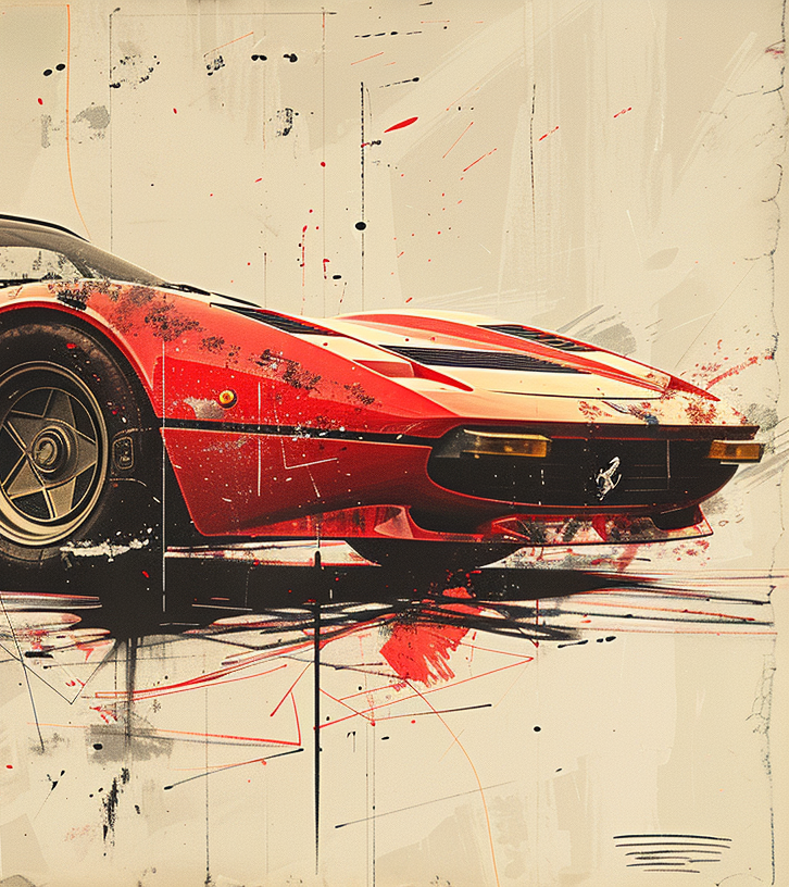 STREET ART - 208GTB