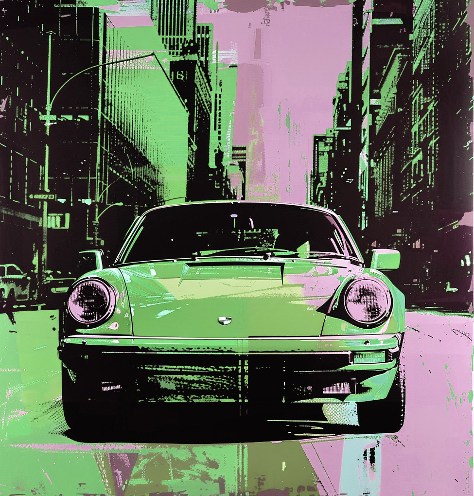 WARHOL - VINTAGE in WARHOL STYLE