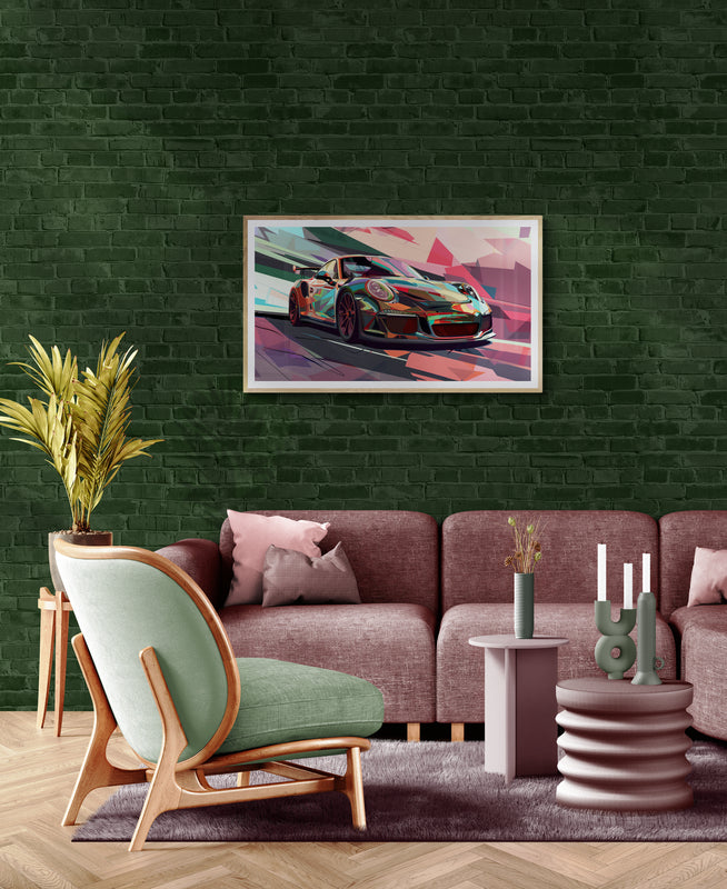 PICASSO - 911 GT IN A CUBISM EXPRESSION feat. PICASSO
