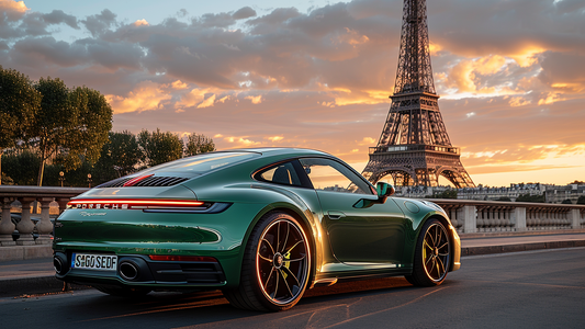 REALISTIC - GERMAN CAR MEETS LOVE IN PARIS