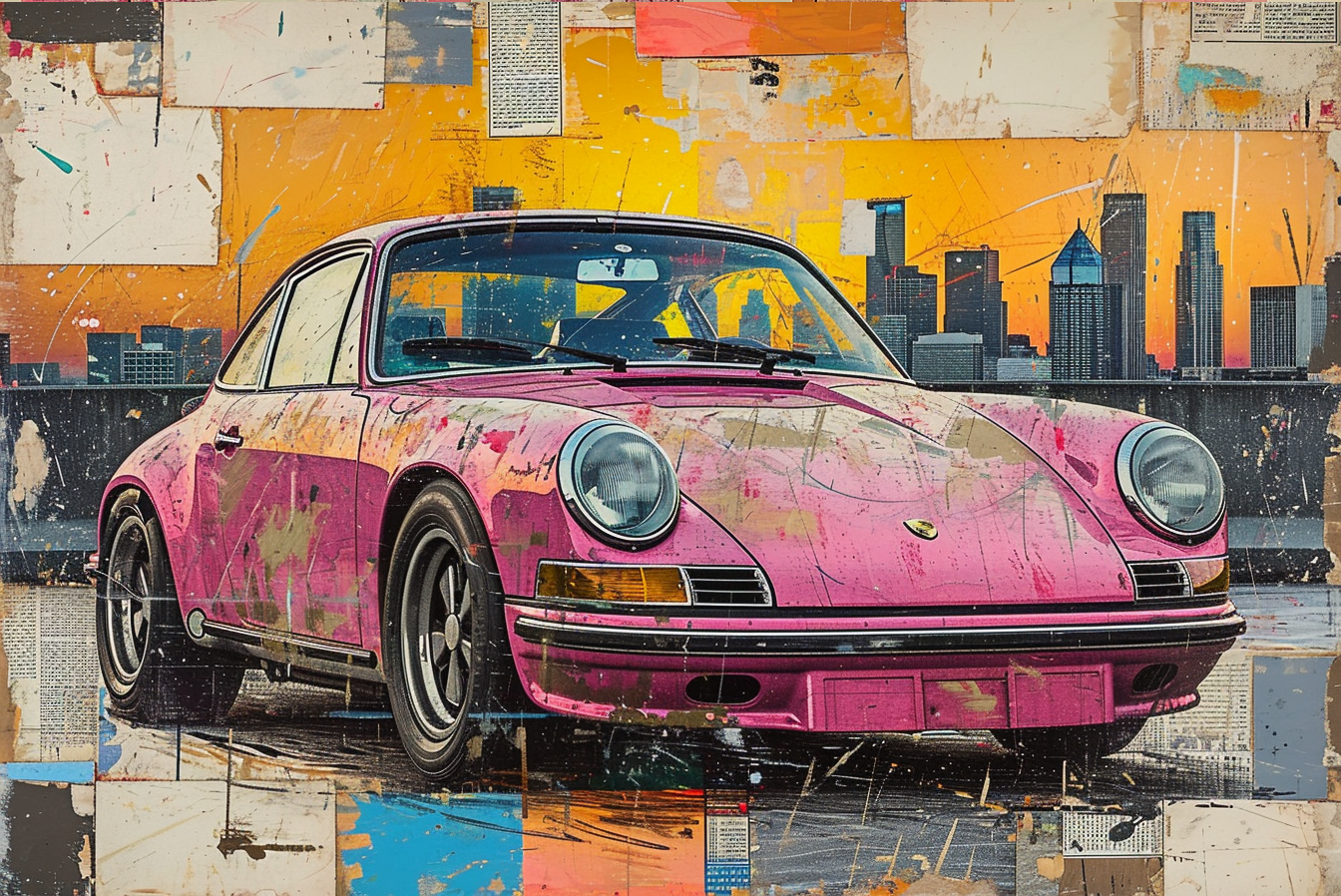 WARHOL - MY LOVELY OLD PINK CARRERA