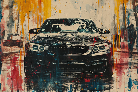 STREET ART - M3 BLACK MAMBA