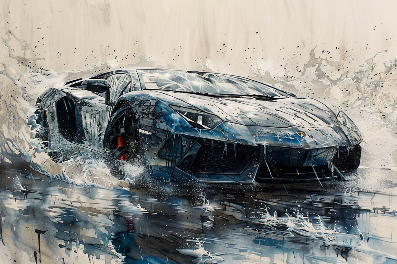 STREET ART - HURACAN PREDATOR