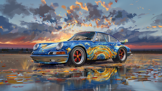 PICASSO - 911 IN MODERNIST STYLE