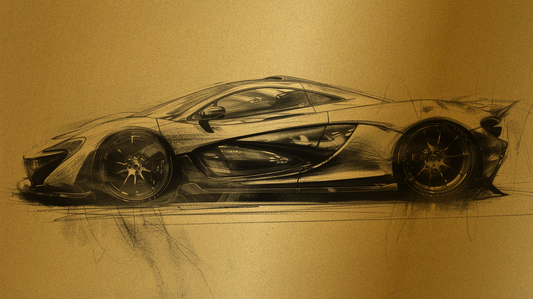 MCLAREN P1 COUPE' GOLD LINE