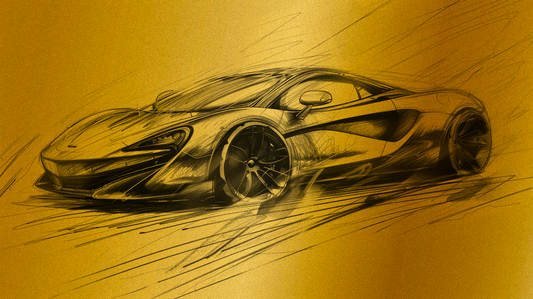MCLAREN '1 COUPE' GOLD DRAFT