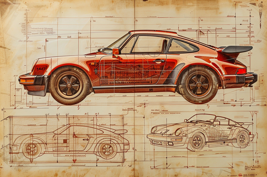 DA VINCI STYLE - CARRERA TURBO RED DRAFT