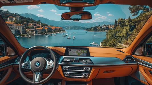 MY PANORAMIC VIEW OF A BRANCH OF COMO LAKE