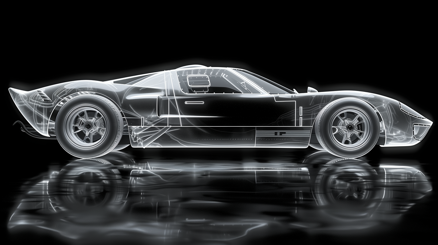 XRAY GT40 RACING 1964
