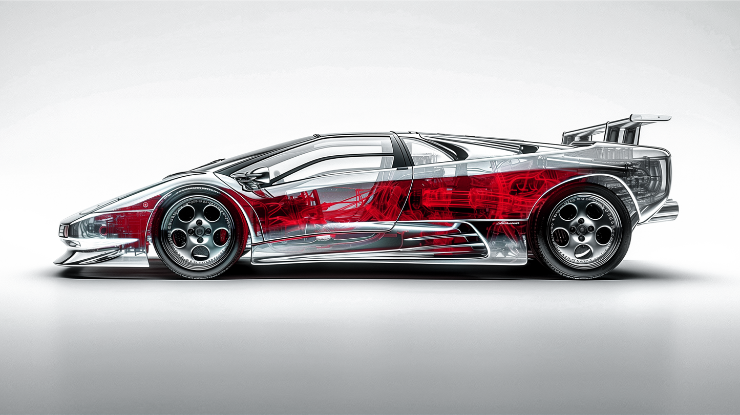 TRANSPARENCY DIABLO RED LINE