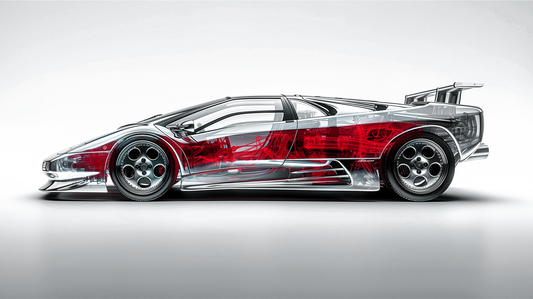 TRANSPARENCY DIABLO RED LINE