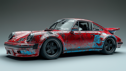 REALISTIC - VINTAGE 911 SC READY TO BE REFITTED