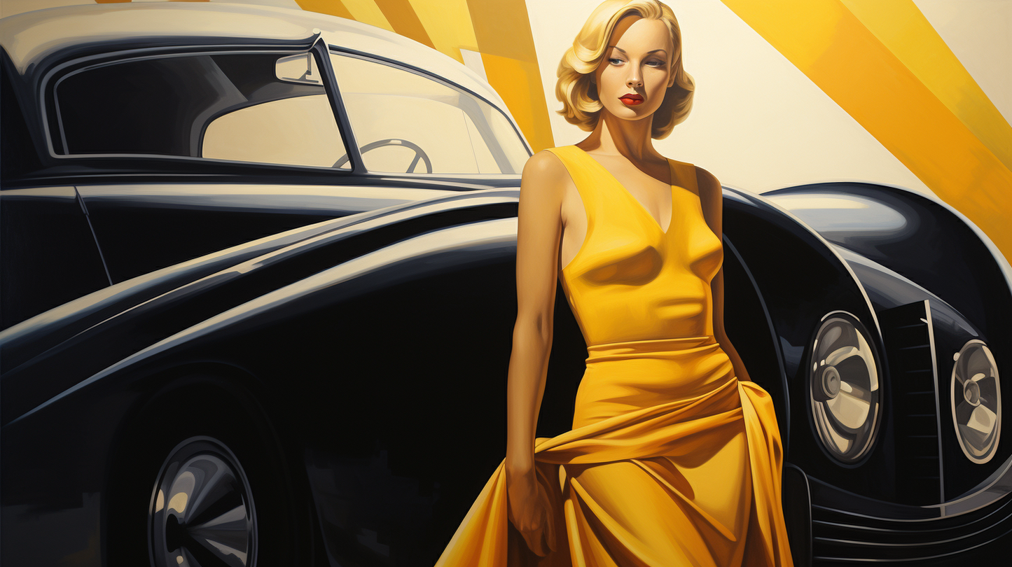 LEMPICKA - YELLOW AND BLACK BEE WOMAN