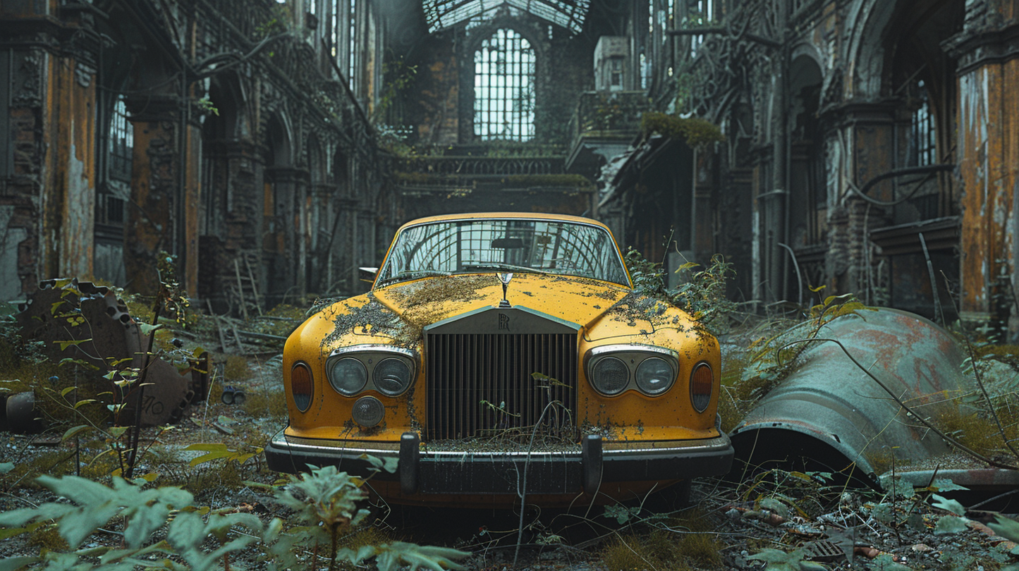 SURREAL - YELLOW ROLLS PHANTOM DECADENCE