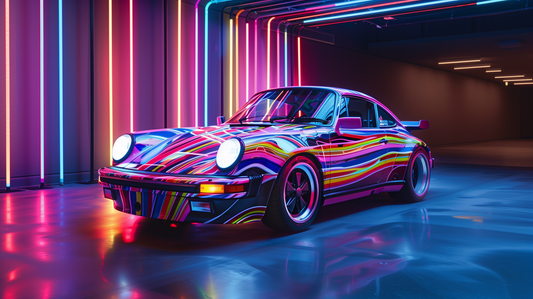 NEON - 911 TURBO GARAGE