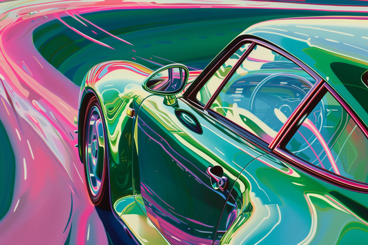 POP ART - 959 GREEN AND PINK