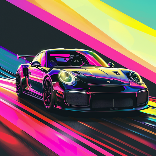 NEON STYLE - VISION OF A 911
