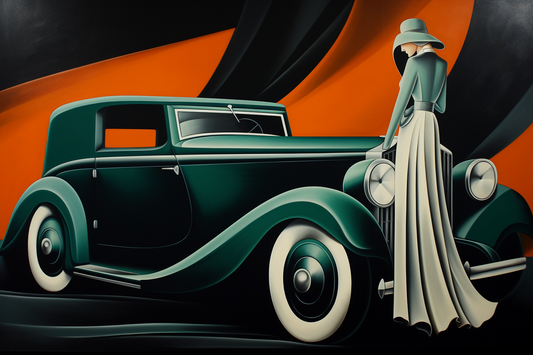 LEMPICKA - GREEN ROLLS AND TAMARA