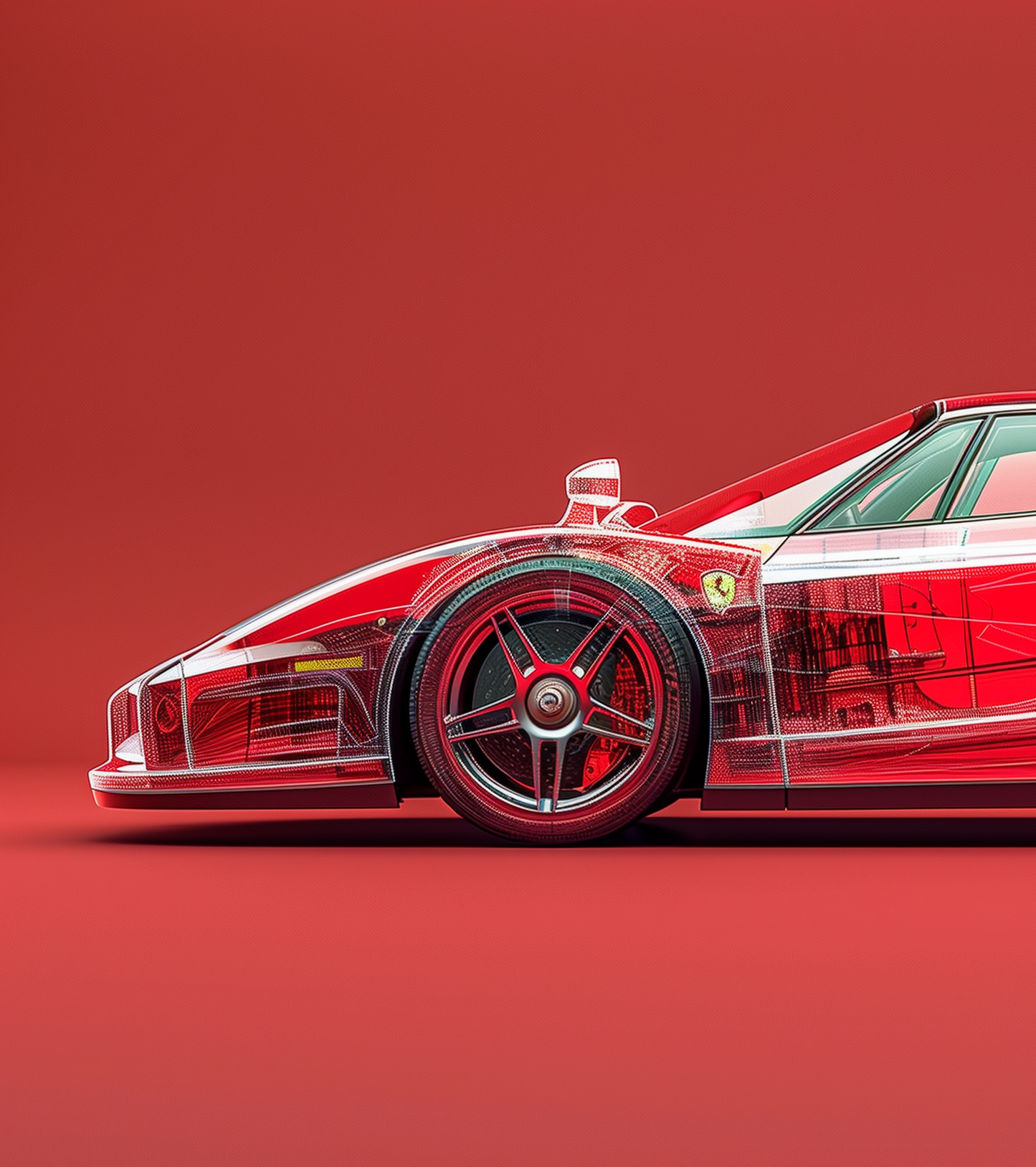 TRANSPARENCY- ENZO RED PASSION
