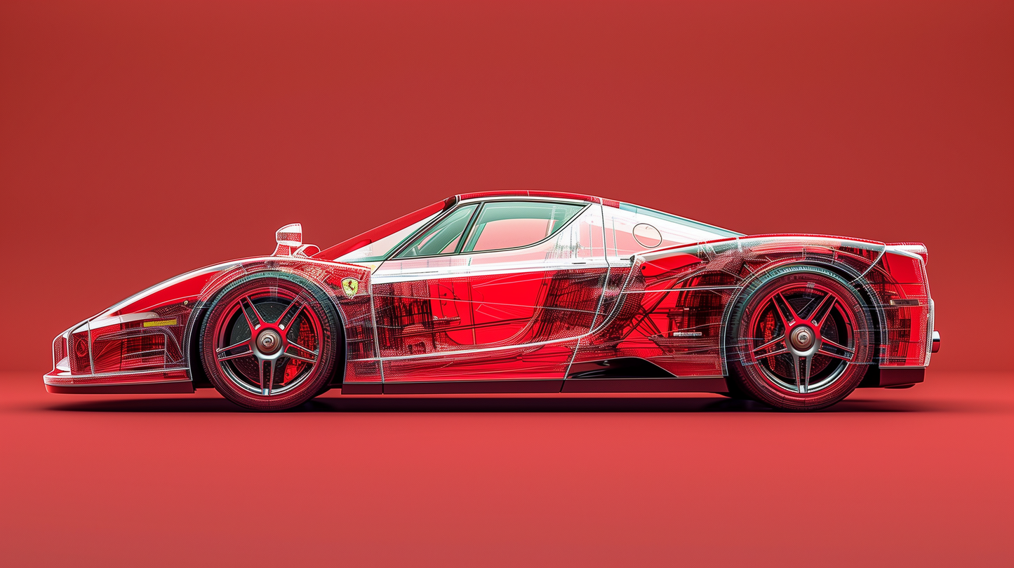 TRANSPARENCY- ENZO RED PASSION