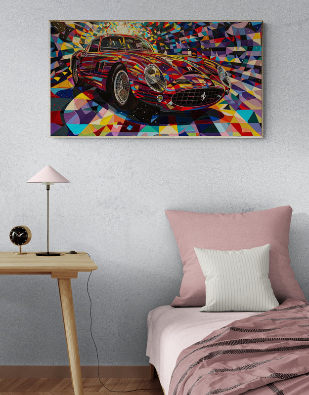 KANDINSKY - WASSILY PAINT 250 GTO IN HIS STYLE