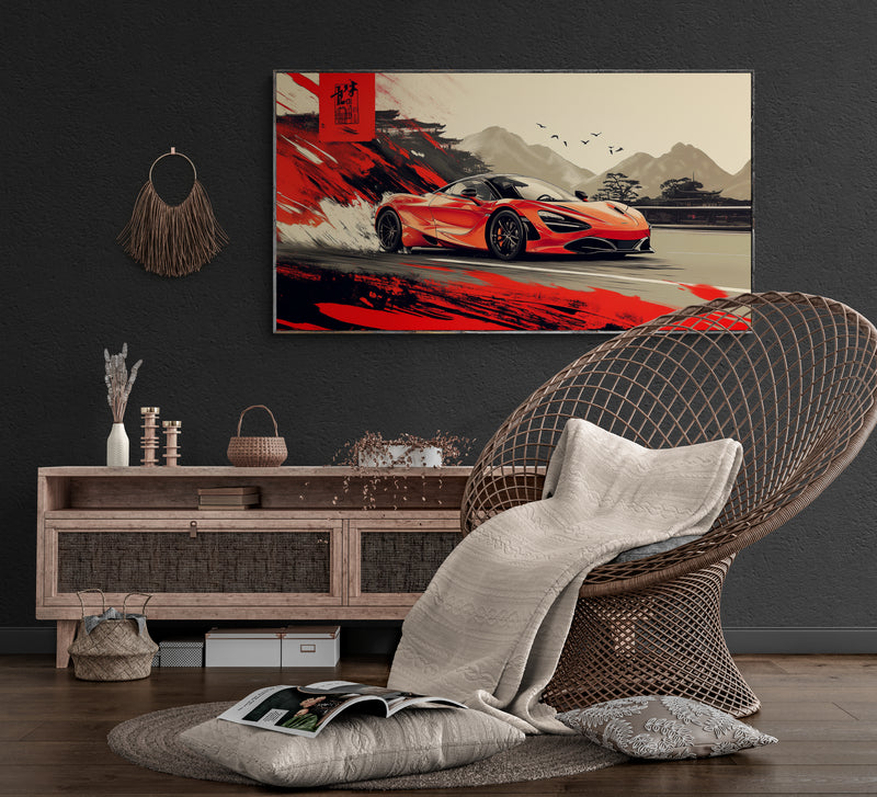 ORIENTAL - 720S RED JAPANESE MOOD
