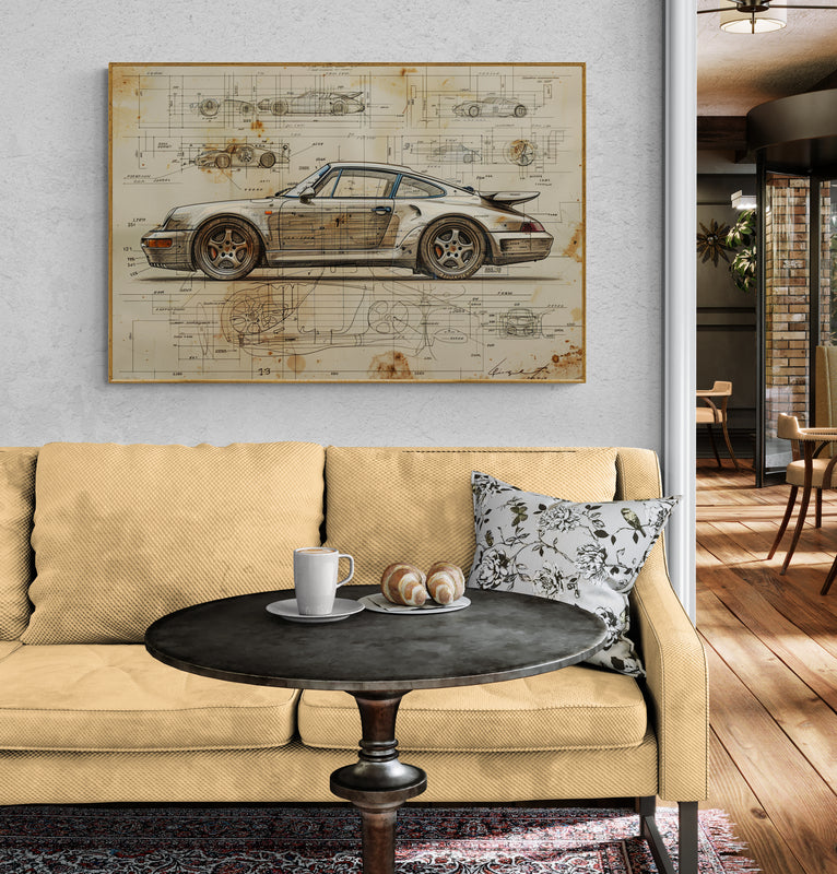 DA VINCI STYLE - CARRERA WHITE DRAFTS