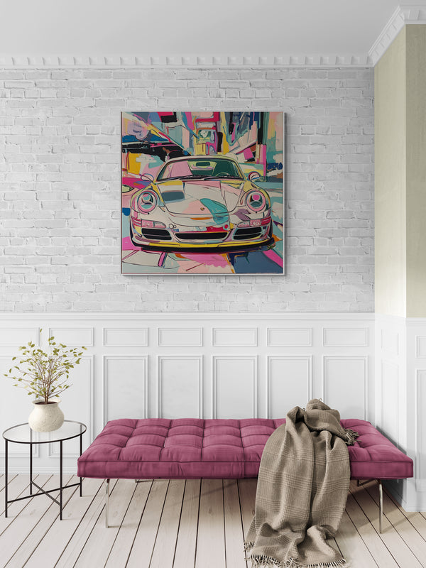 PICASSO - CARRERA PINK CUBISM STYLE