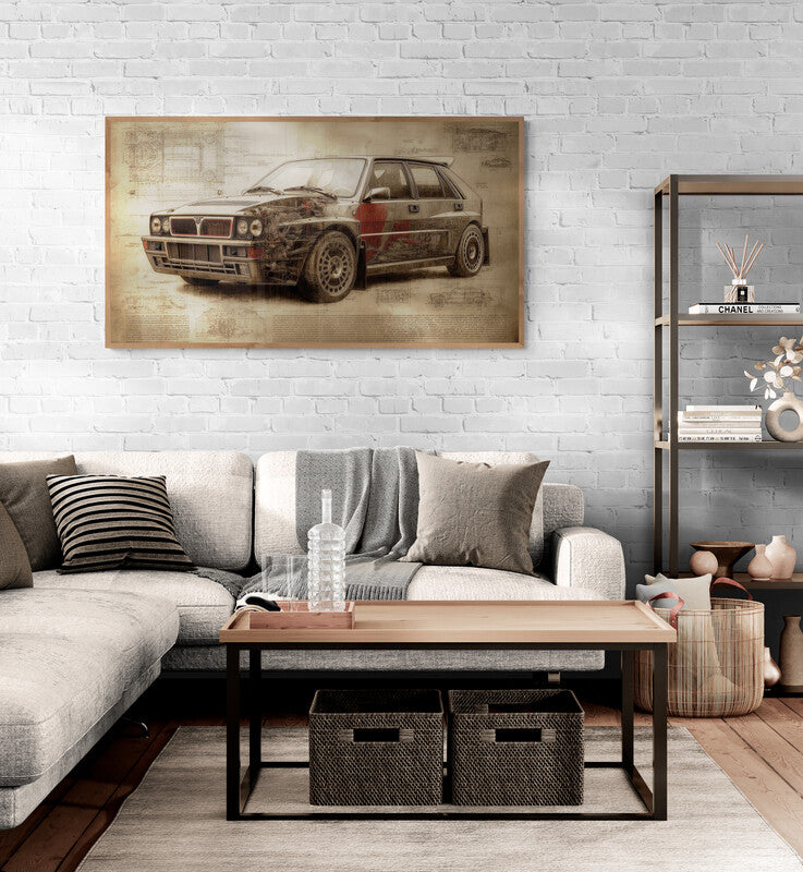 LANCIA DELTA INTEGRAL EVOLUTION RED POWER