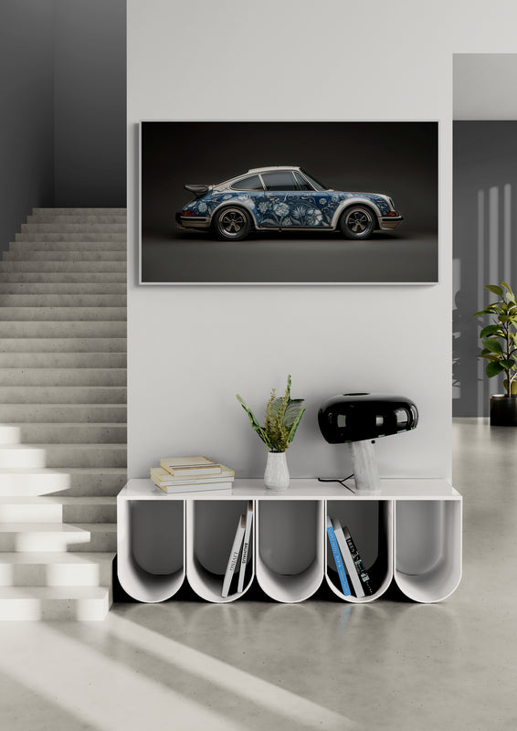 ORIENTAL - 911 SC TURBO IN A CHINESE MING PORCELAIN STYLE
